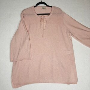 Wrap London Pink Cashmere Sweater US size 16